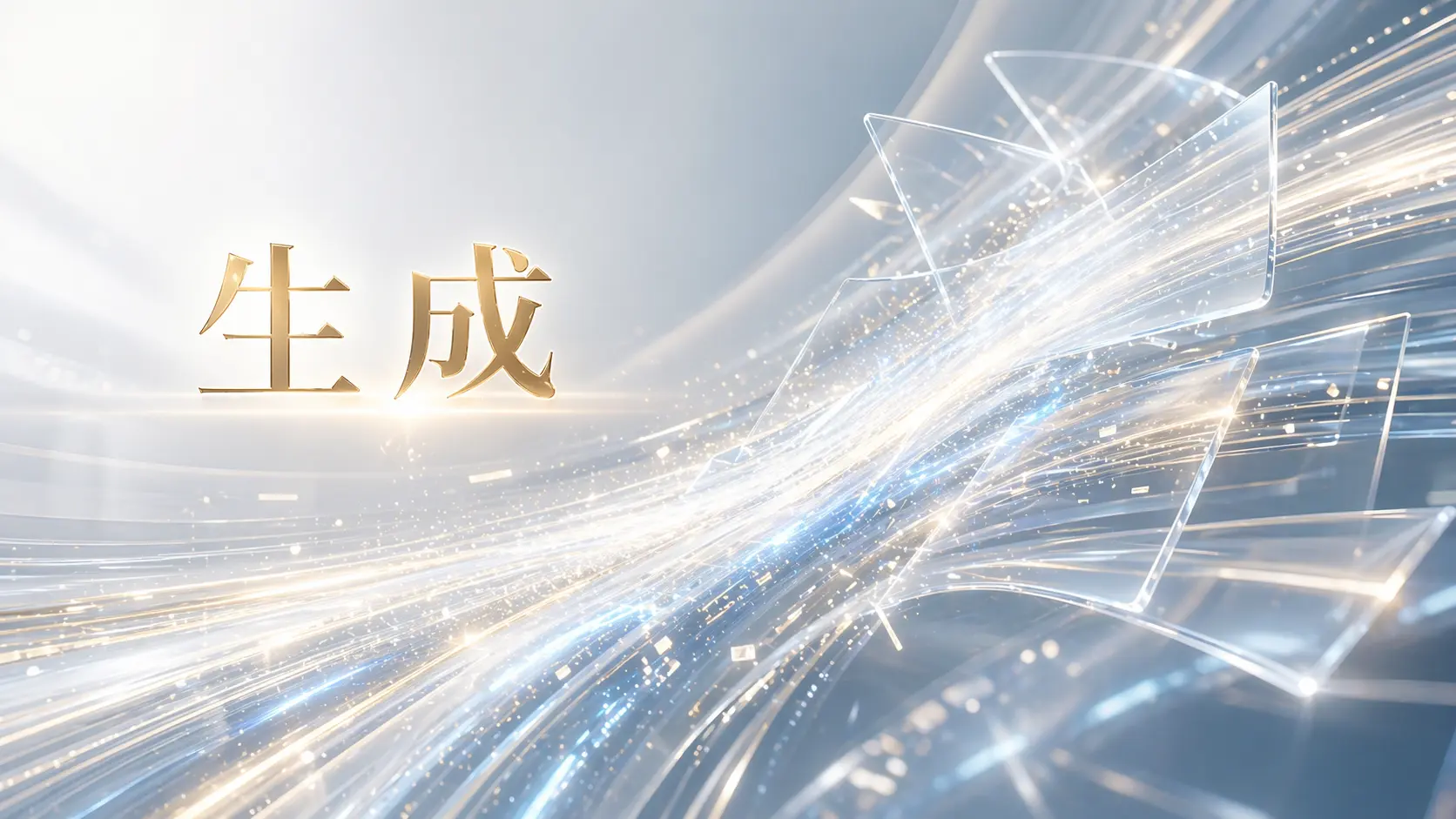 生成の抽象イメージ